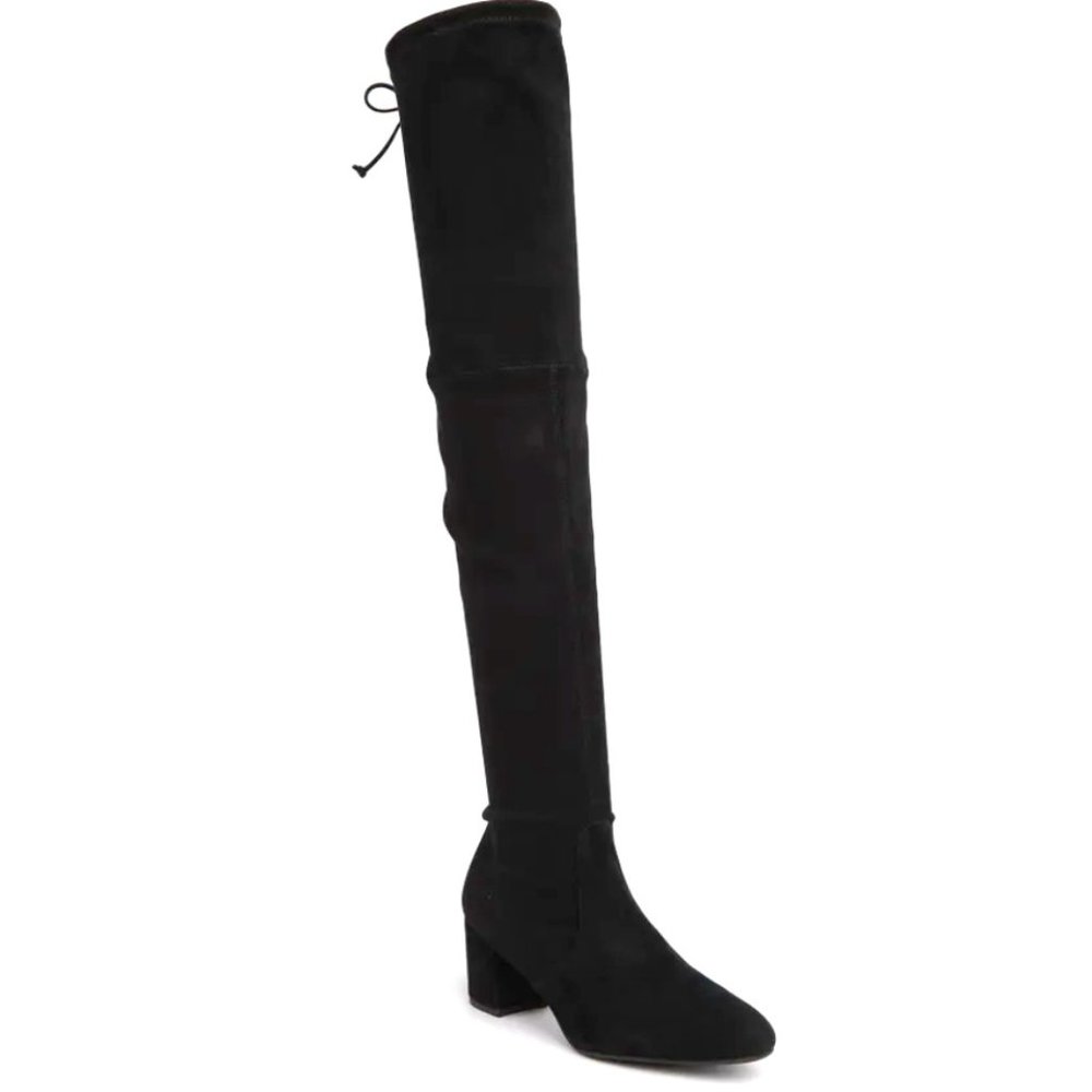 Stuart Weitzman Genna Suede Over-the-Knee Boot size 4.0B